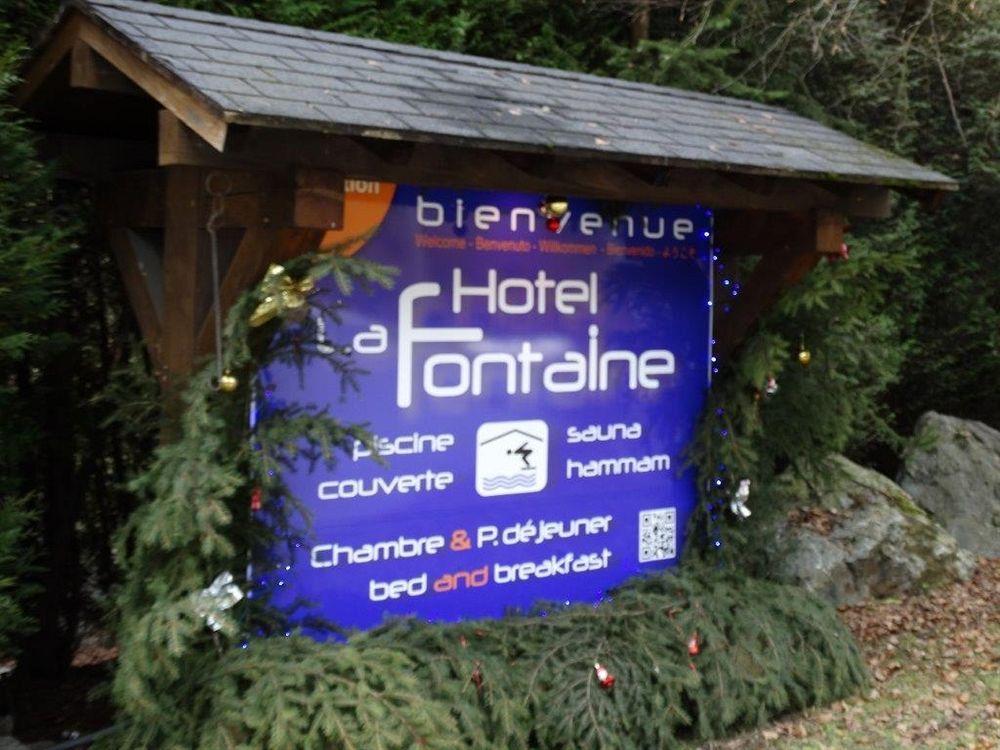 Fontaine Du Mont Blanc Hotel & Spa Les Houches Eksteriør billede