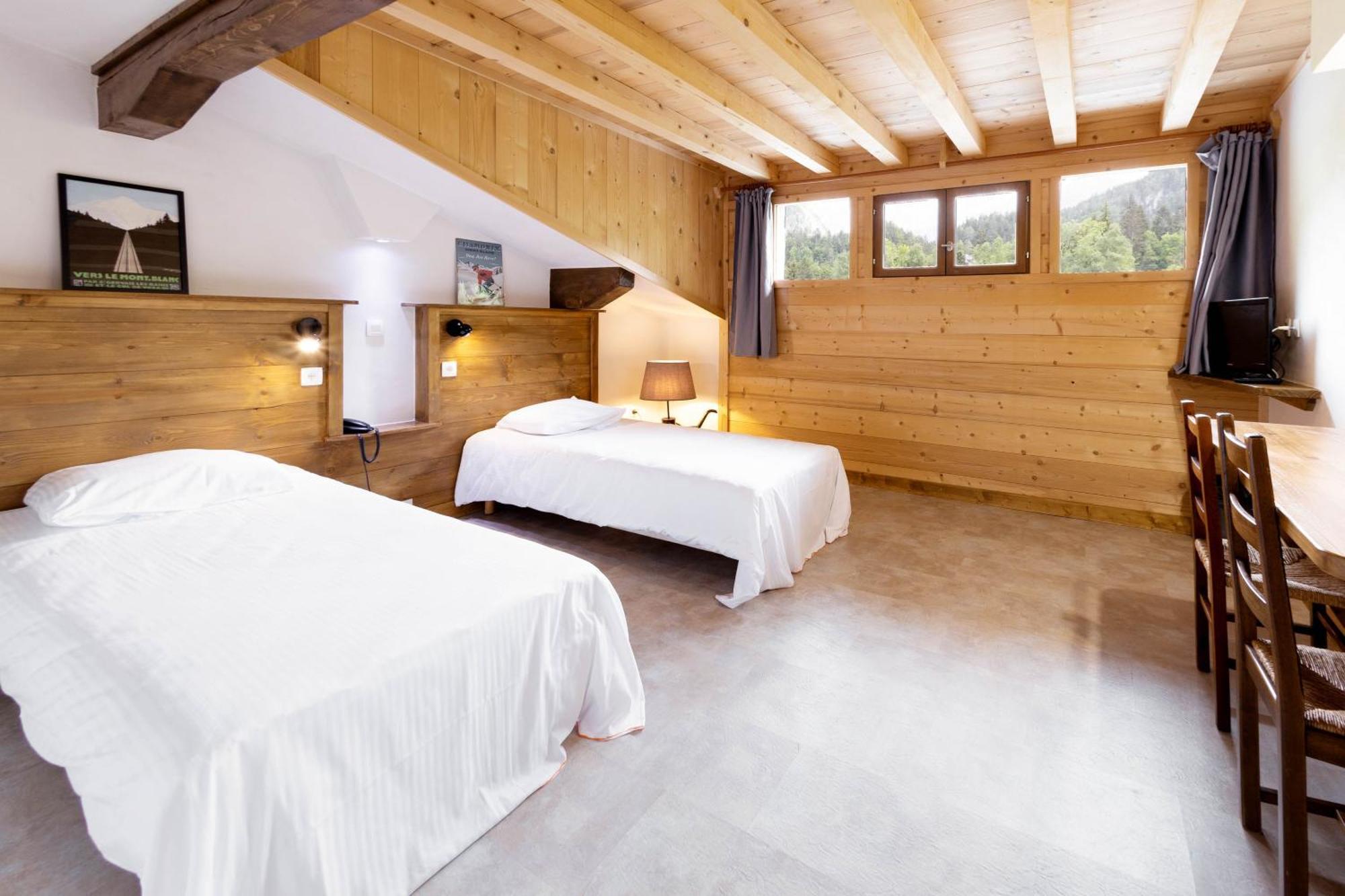 Fontaine Du Mont Blanc Hotel & Spa Les Houches Eksteriør billede